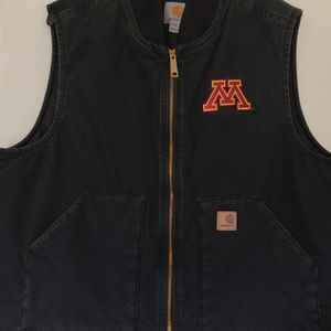 Minnesota Gophers Denim Jacket Vest